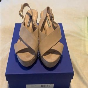 Stuart Weitzman pink sandals